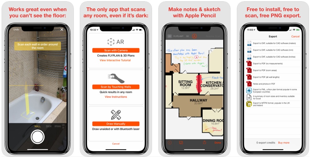 roomscan pro app for mobile