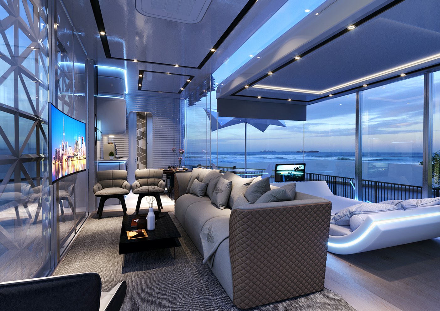 luxury mobile home interiors