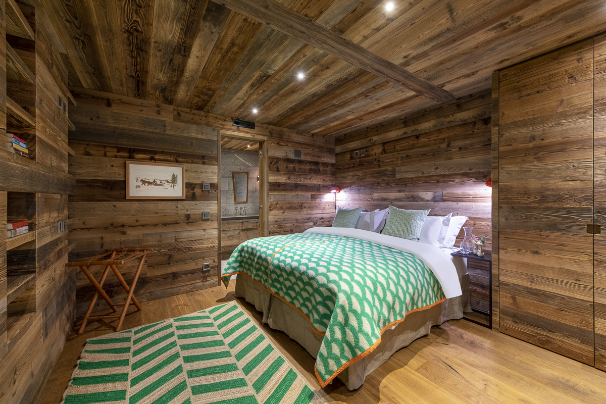 conception de chambre dans une maison de chalet