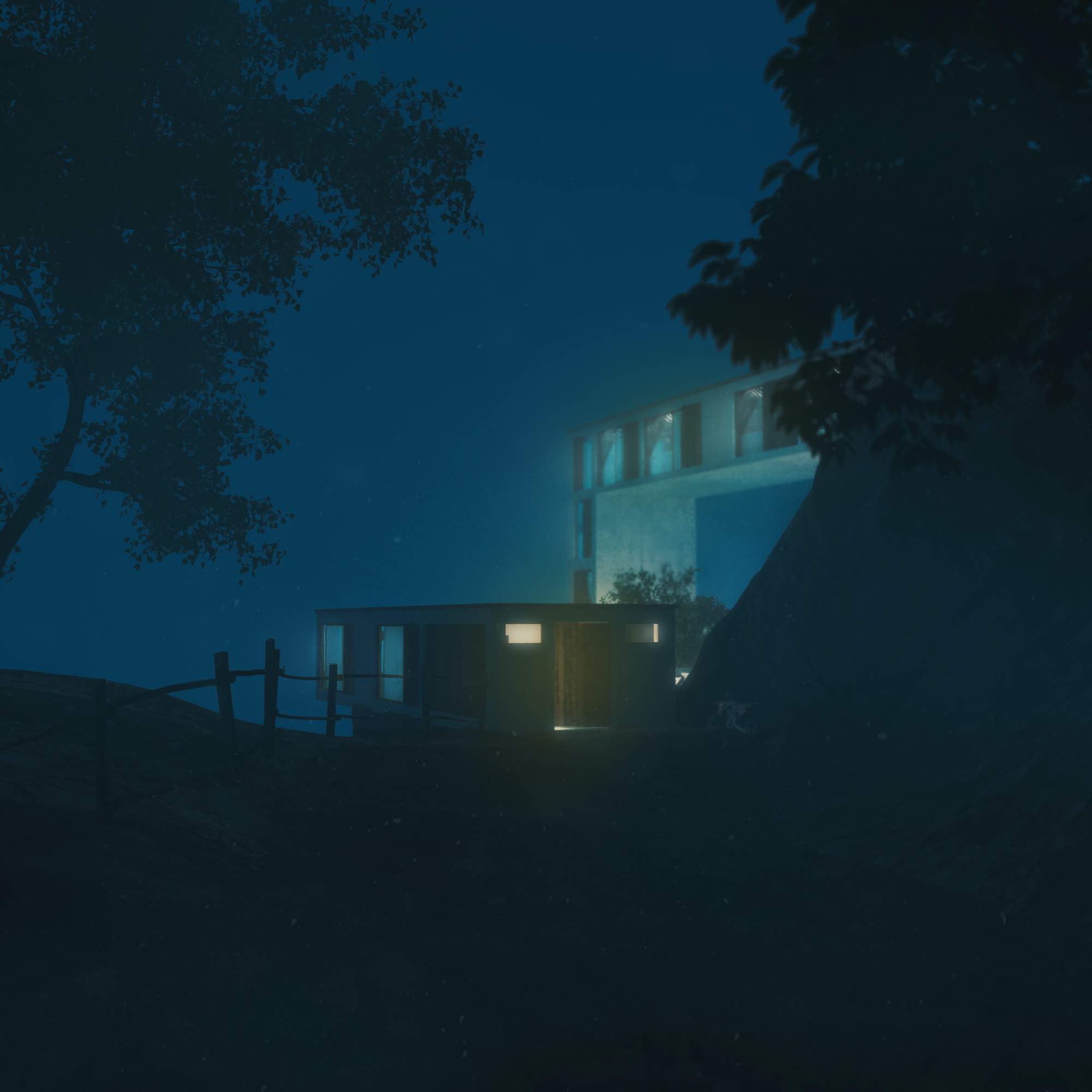 night rendering image 