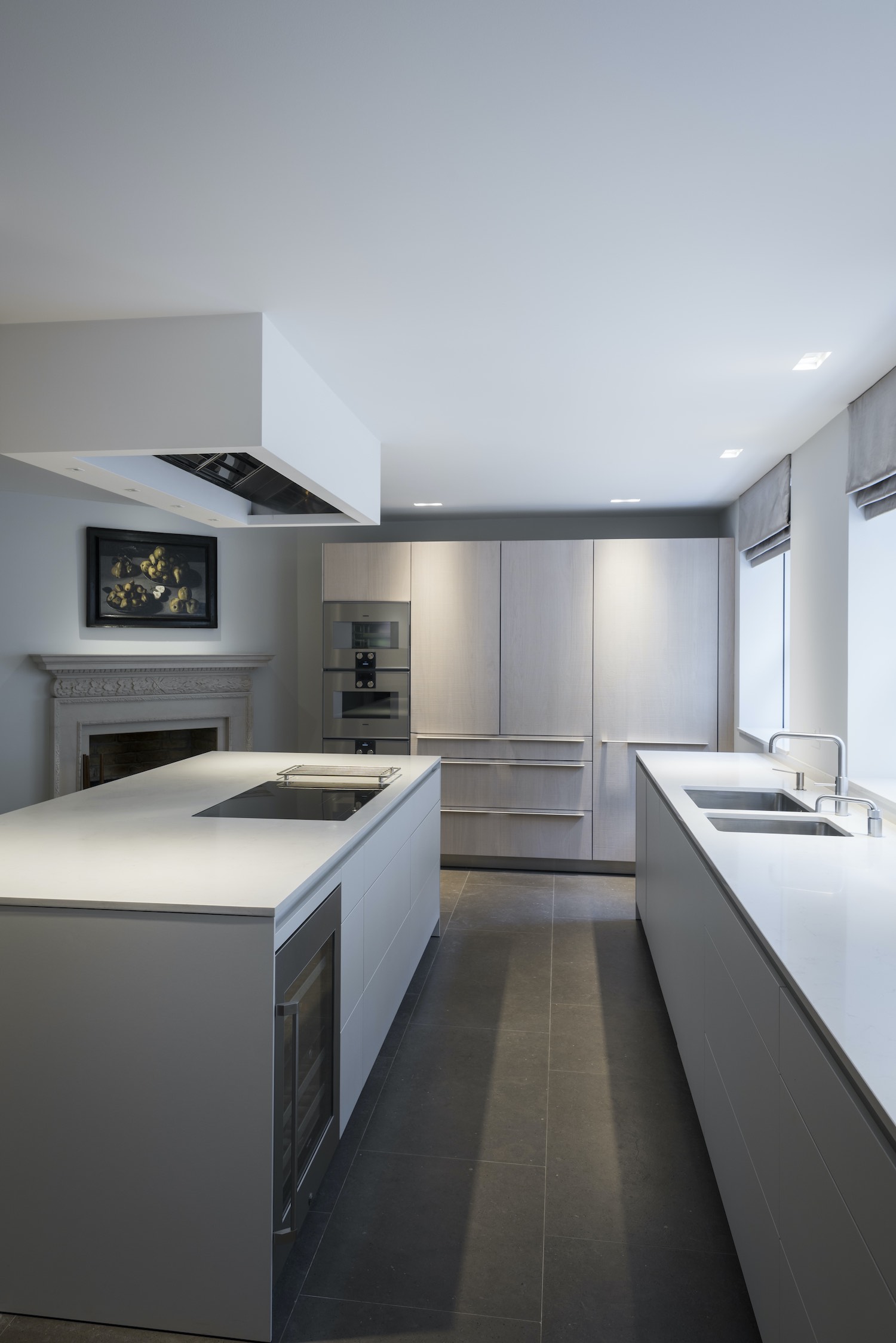 kitchen island with sink