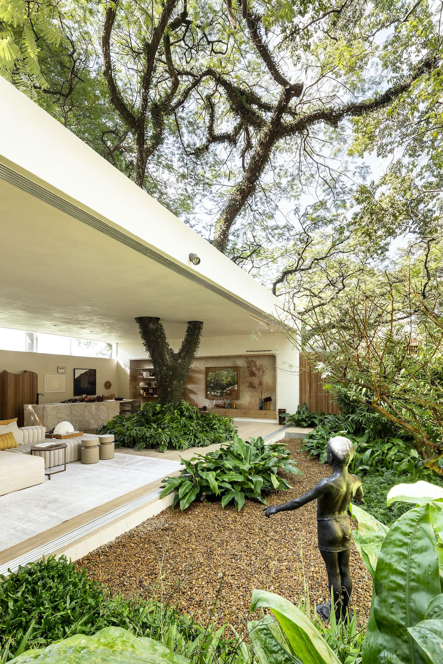 As cores do jardim