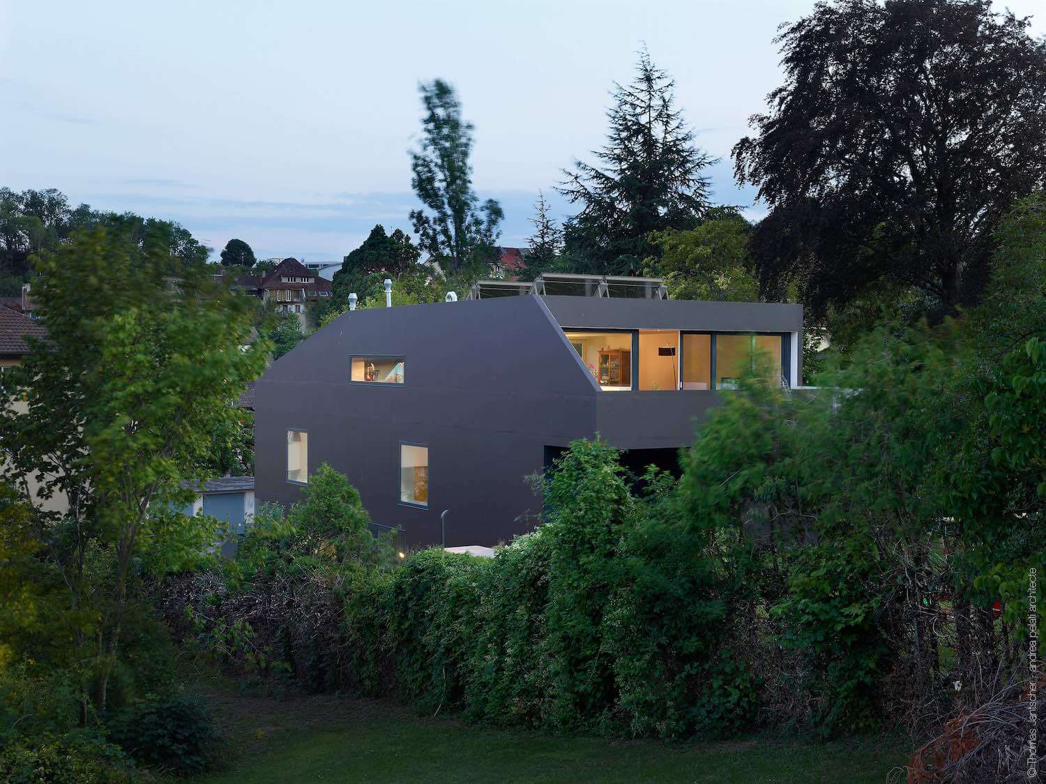 contemporary home in Switzerland