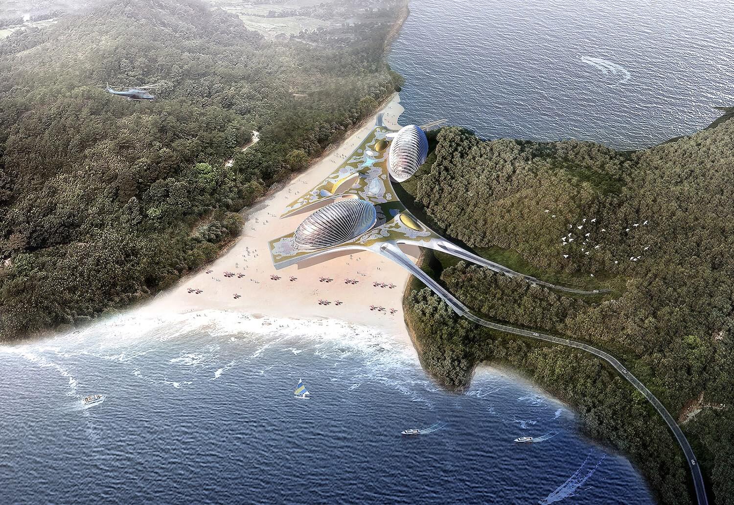 Hotel Nudibranch: A new eco-friendly lan|Futuristic