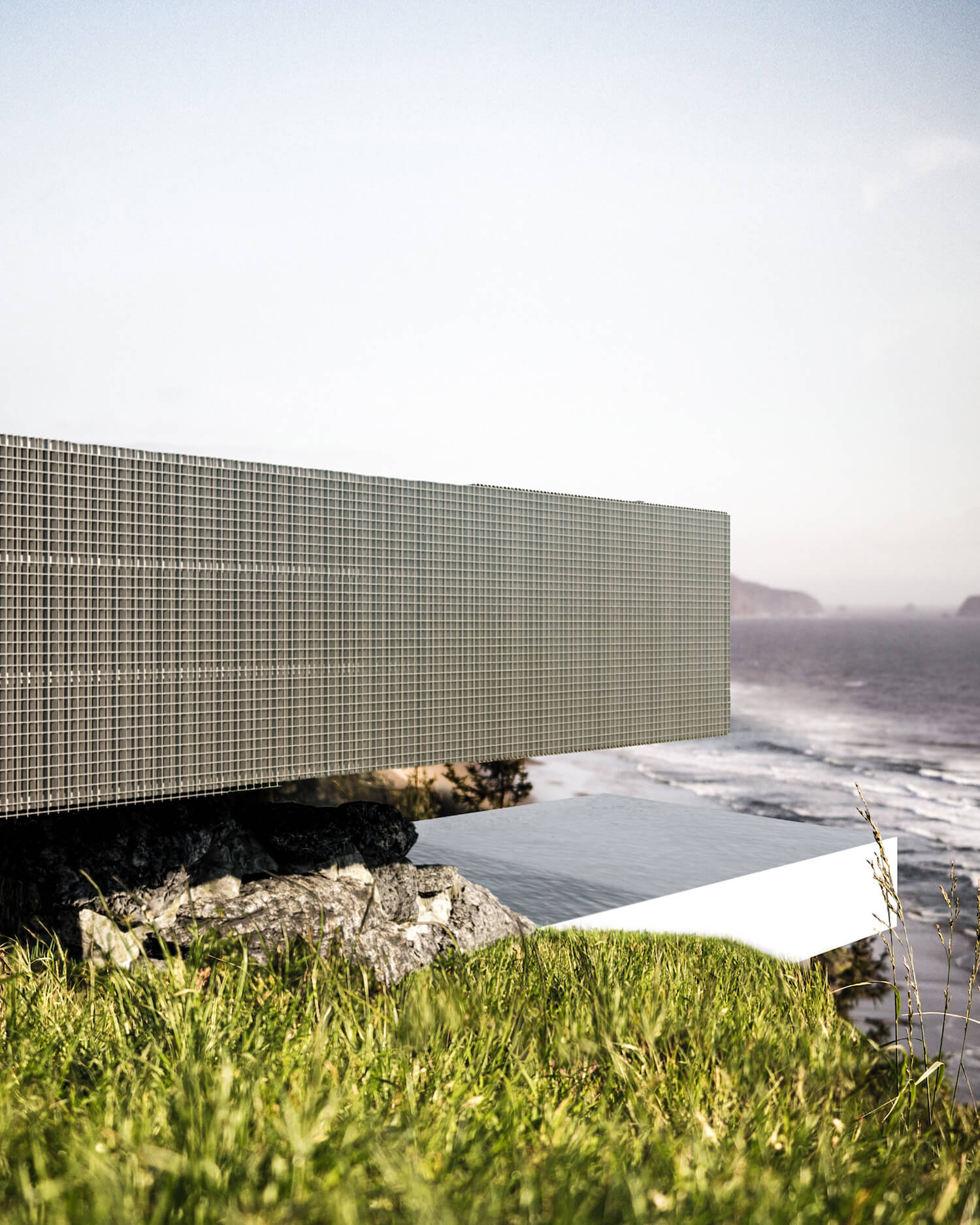 cliff house with sea view